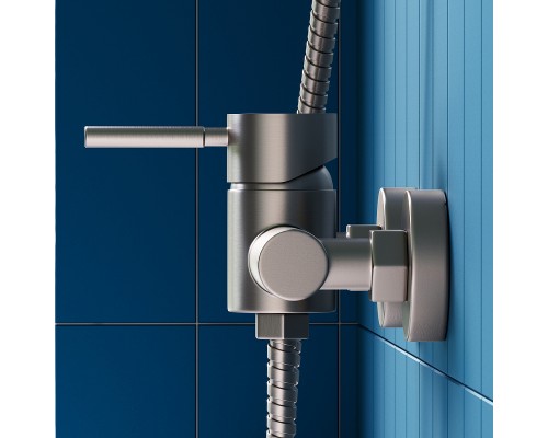 Смеситель для душа Dorff Logic D3020000SS Нержавеющая сталь