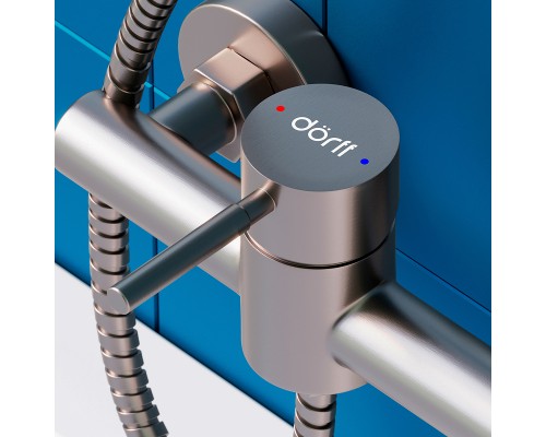 Смеситель для душа Dorff Logic D3020000SS Нержавеющая сталь