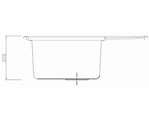 Кухонная мойка Seaman Eco Roma SMR-6150A.0 Нержавеющая сталь