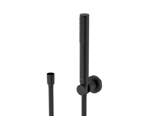 Душевой гарнитур точечный Excellent Loka AREX.SET.023BL черный мат