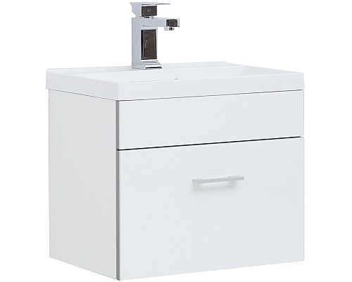 Тумба под раковину Aquanet Верона 50 207765 подвесная Белая