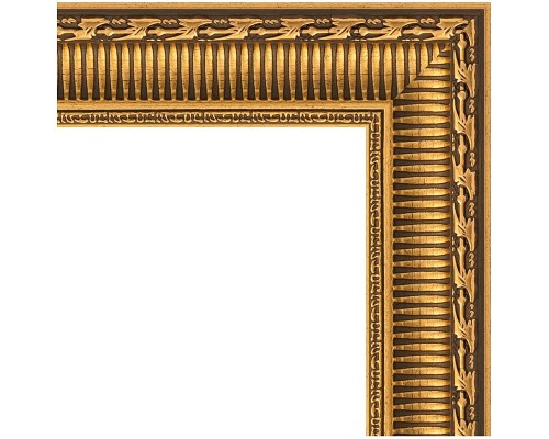 Зеркало Evoform Definite 104х54 BY 1058 в багетной раме - Золотой акведук 61 мм