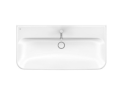 Тумба с раковиной Burgbad Iveo 100 SFEY100F2833G0169C0001*1 подвесная Белая глянцевая Тумба с раковиной Burgbad Iveo 100 SFEY100F2833G0169C0001*1 подвесная Белая глянцевая