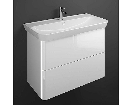 Тумба с раковиной Burgbad Iveo 100 SFEY100F2833G0169C0001*1 подвесная Белая глянцевая Тумба с раковиной Burgbad Iveo 100 SFEY100F2833G0169C0001*1 подвесная Белая глянцевая