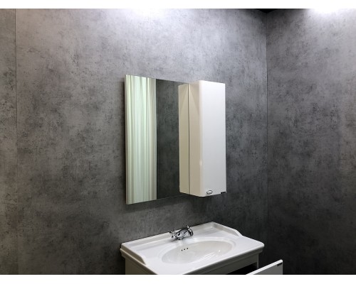 Зеркало со шкафом Comforty Неаполь 80 00004147561 Белое