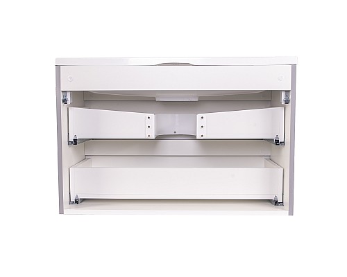 Тумба под раковину Style line Бергамо СС-00002323 подвесная серая