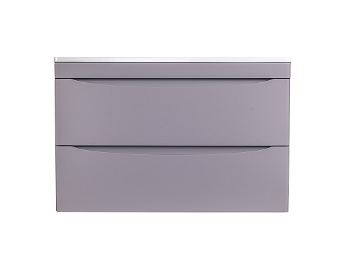 Тумба под раковину Style line Бергамо СС-00002323 подвесная серая