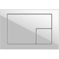 Клавиша смыва Cersanit Corner Белая