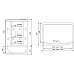 Душевой бокс Timo Standart 150x88 T-1150 с гидромассажем