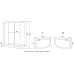 Душевая кабина Timo Premium 120x80 ILMA902RB без гидромассажа