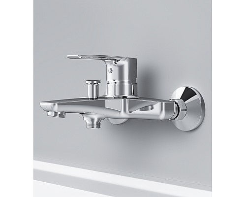 Смеситель для ванны/душа AM.PM Gem F90A10000 120 мм