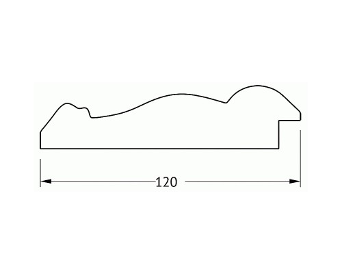 Зеркало Evoform Exclusive Floor 207х117 BY 6178 с фацетом в багетной раме - Состаренное серебро с орнаментом 120 мм