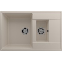 Кухонная мойка Ulgran Quartz Prima 780 1,5 K-02 Лен