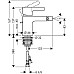 Смеситель для биде Hansgrohe Metris S 31261000
