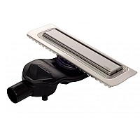 Душевой лоток BERGES В1 Keramik 500 матовый хром боковой