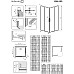 Душевая дверь Radaway Idea KDD 110 R 387063-01-01R профиль Хром стекло прозрачное