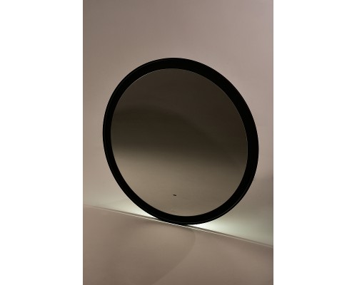 Зеркало Sintesi Callisto 80 SIN-SPEC-CALLISTO-80 с подсветкой Черное матовое с сенсорным выключателем