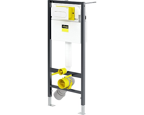 Инсталляция Viega Prevista Dry 792 831 для подвесных унитазов с бачком с клавишей смыва