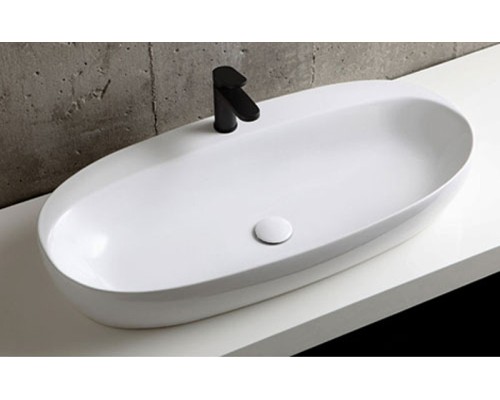 Раковина Azzurra Elegance Circle 90 ELLA090440CMBI/(ECI90M bi)*1 Белая