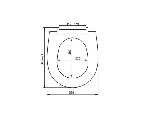 Сиденье из полипропилена IDDIS Soft Close 005