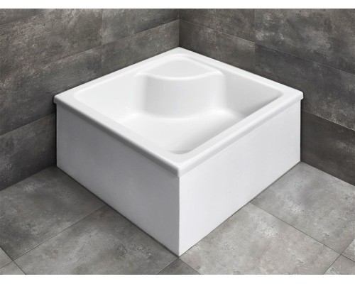 Акриловый поддон для душа Radaway Naxos C 80x80x41 белый