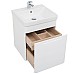 Тумба под раковину Aquanet София 50 201745 подвесная Белый глянец