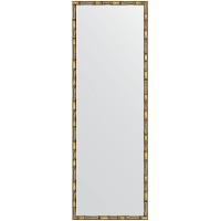 Зеркало Evoform Definite 137х47 BY 0712 в багетной раме - Золотой бамбук 24 мм