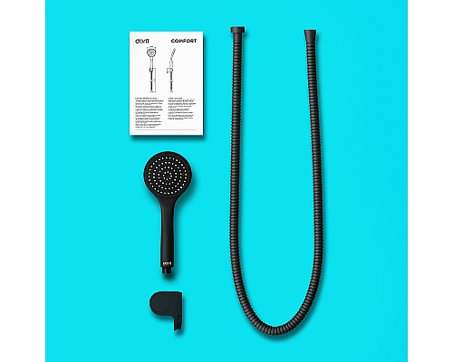 Ручной душ Dorff Comfort D0208000BL Черный Ручной душ Dorff Comfort D0208000BL Черный