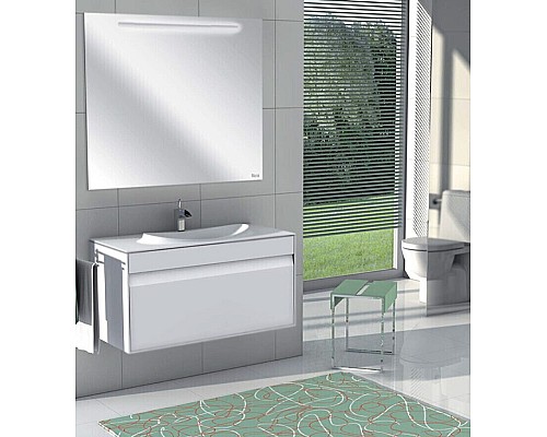 Тумба под раковину Roca Laks 100 ZRU9302797 подвесная Белая