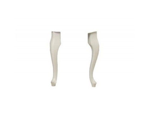 Ножки для мебели Акватон Венеция фигурные белые