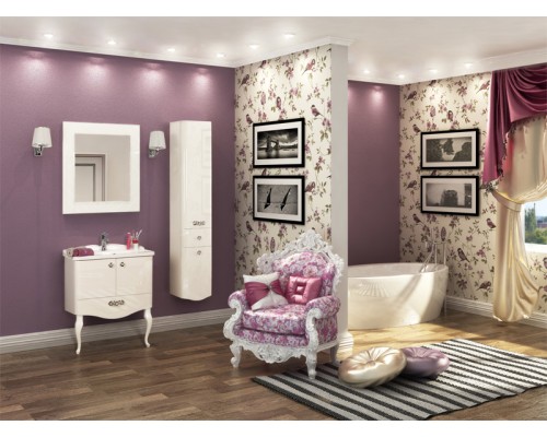 Ножки для мебели Акватон Венеция фигурные белые