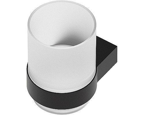 Стакан для зубных щеток Artwelle Schwarz 7721 Черный матовый