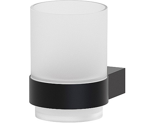 Стакан для зубных щеток Artwelle Schwarz 7721 Черный матовый