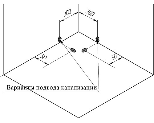 Акриловый поддон для душа Radomir Верчелли 121x84x19 L 1-11-0-1-0-012 Белый