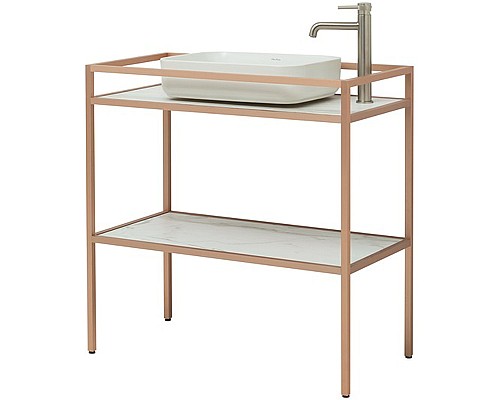 Консоль под раковину Allen Brau Liberty 90 1.33004.60 Медь браш