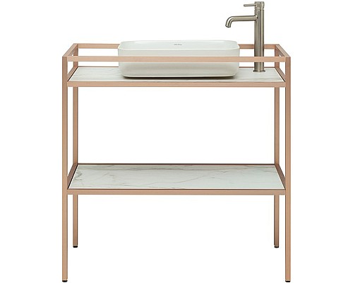 Консоль под раковину Allen Brau Liberty 90 1.33004.60 Медь браш