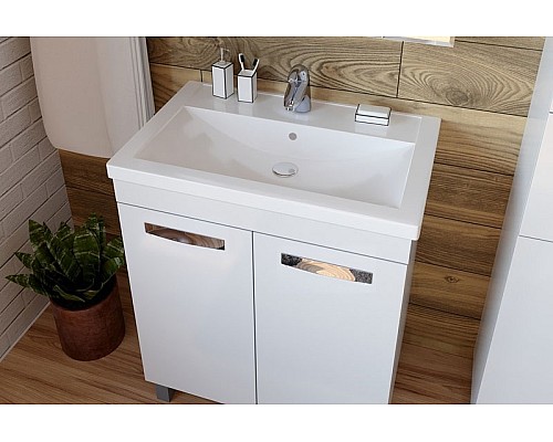 Тумба под раковину Vigo Plaza 70 tn.PLA.FOS.70.2D Белая