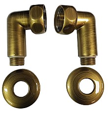 Американка для полотенцесушителя угл 1" x 3/4" г/ш 741SCH1005 бронза