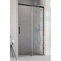 Душевая дверь Idea Black DWJ 120 Right черный/прозрачное 1200x2005 387016-54-01R