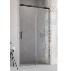 Душевая дверь Idea Black DWJ 120 Right черный/прозрачное 1200x2005
