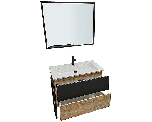 Зеркало Grossman Лофт 90 209001 Черное