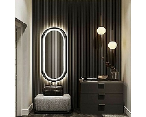 Зеркало Azario Виола-лофт 50 LED-00002430 с подсветкой с сенсорным выключателем