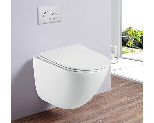 Унитаз подвесной ESBANO LOTUS White ESUPLOTUW 485x360x375