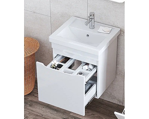 Тумба под раковину Vigo Grani 50 tp.GRI.FOS.50.1Y подвесная Белая