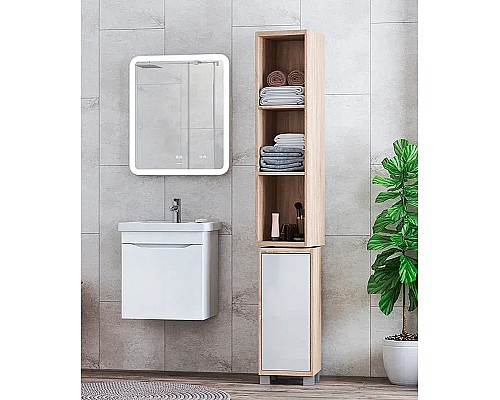 Тумба под раковину Vigo Grani 50 tp.GRI.FOS.50.1Y подвесная Белая