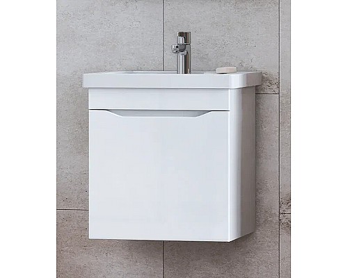 Тумба под раковину Vigo Grani 50 tp.GRI.FOS.50.1Y подвесная Белая