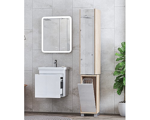 Тумба под раковину Vigo Grani 50 tp.GRI.FOS.50.1Y подвесная Белая