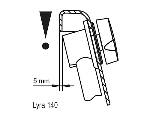 Асимметричная ванна Riho Lyra 140x90 R BA6500500000000