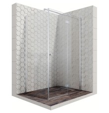 Душевой уголок Ambassador Diamond 120х90 профиль Хром стекло прозрачное