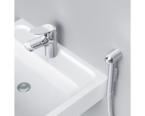 Смеситель для раковины AM.PM Sunny с гигиеническим душем F85C03000